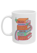 Read More Books White Mug - Puff Berry