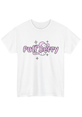 Puff Berry Pastel White Tee - Puff Berry