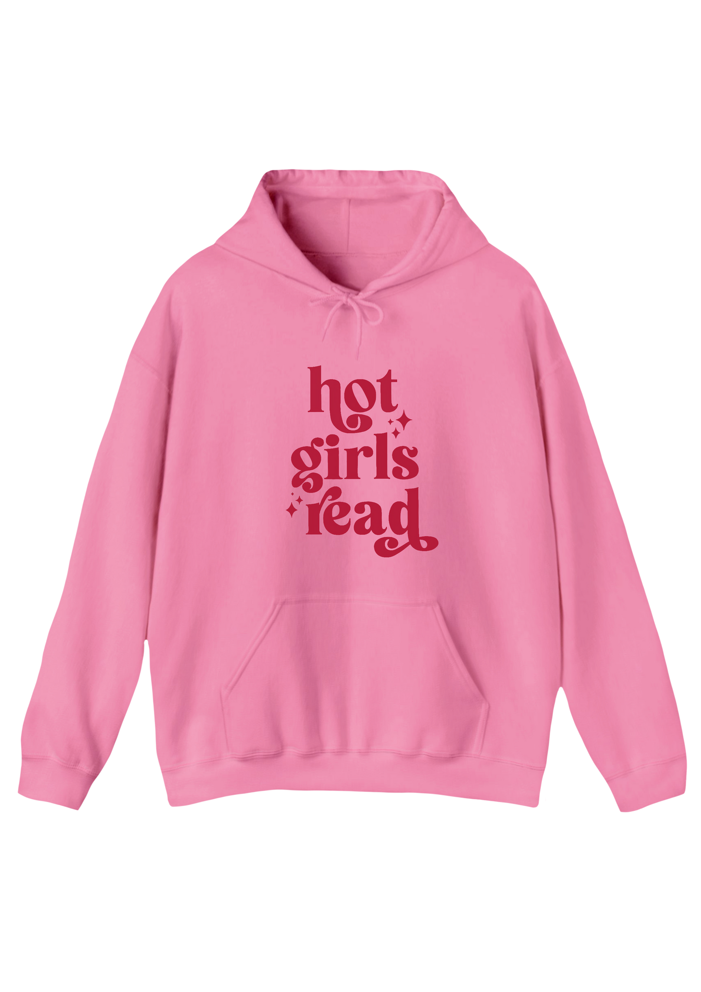 Hot Girls Read Pink Hoodie