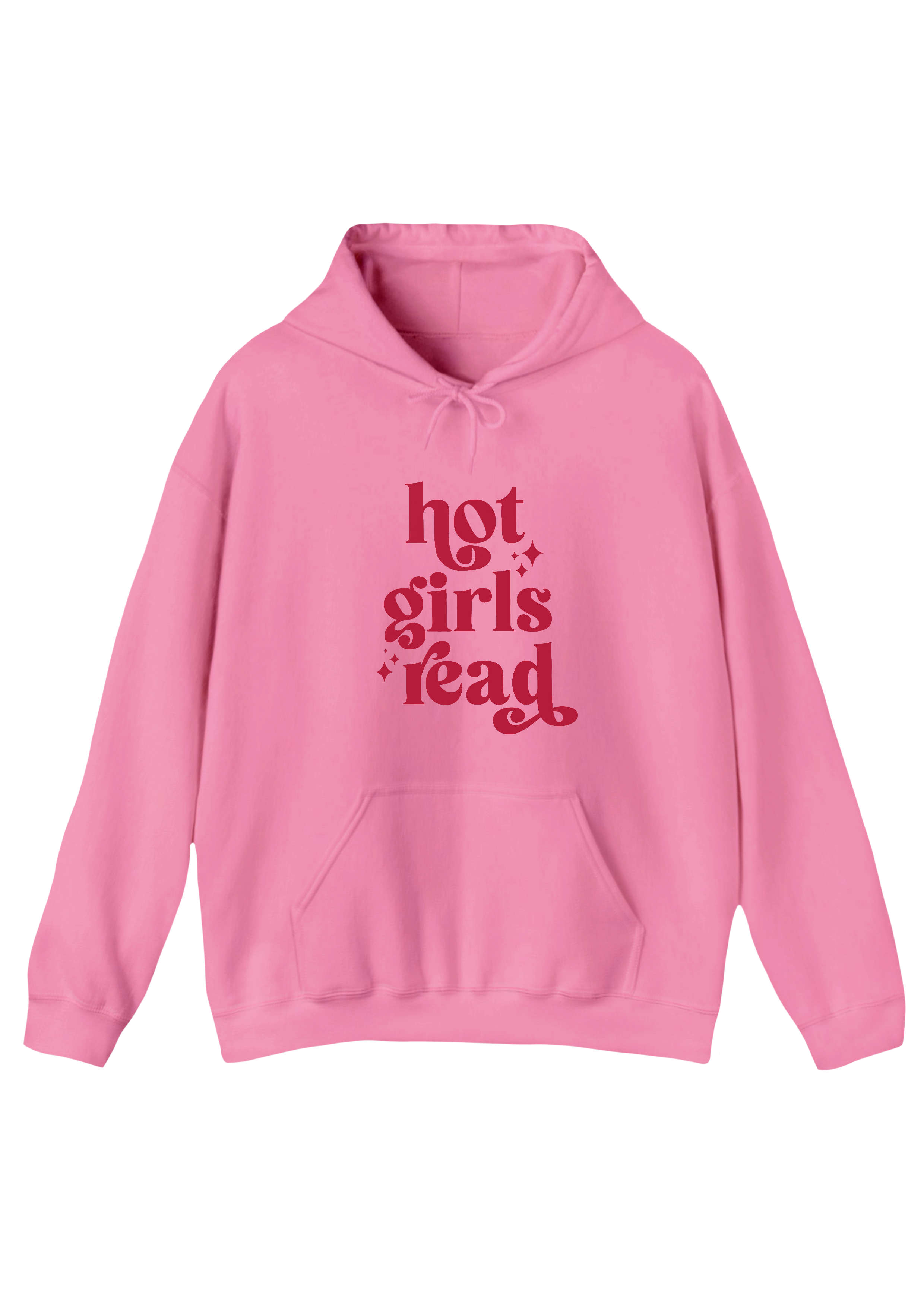 Hot Girls Read Pink Hoodie