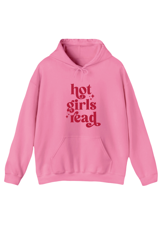 Hot Girls Read Pink Hoodie