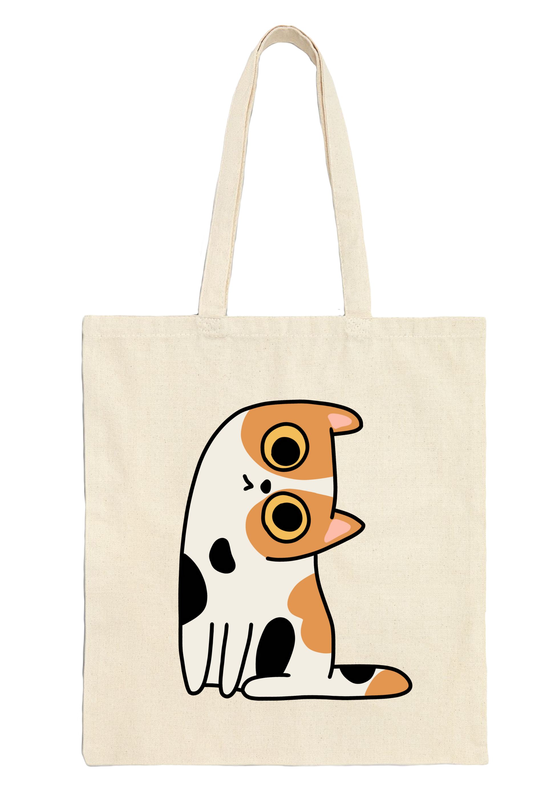 Kitty Tote Bag - Puff Berry