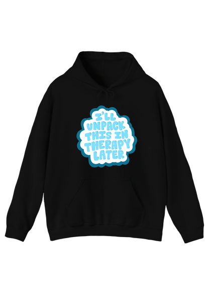 Therapy Black Hoodie