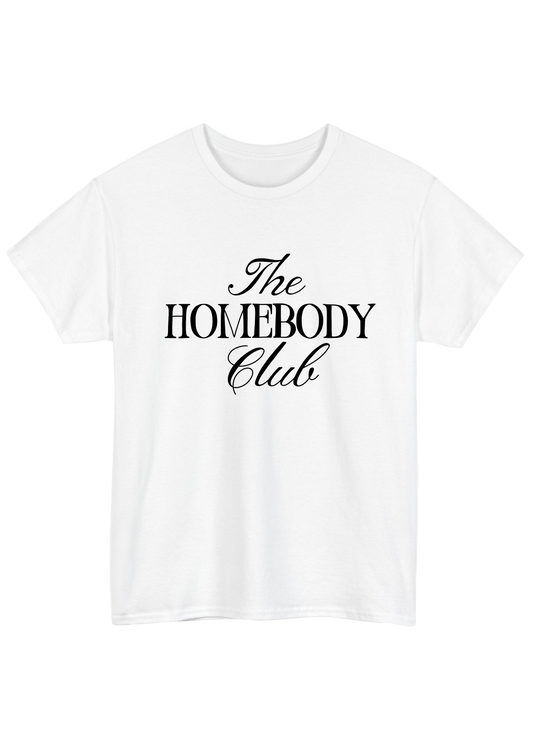 Homebody White Tee