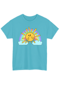 Sunshine Turquoise Tee - Puff Berry