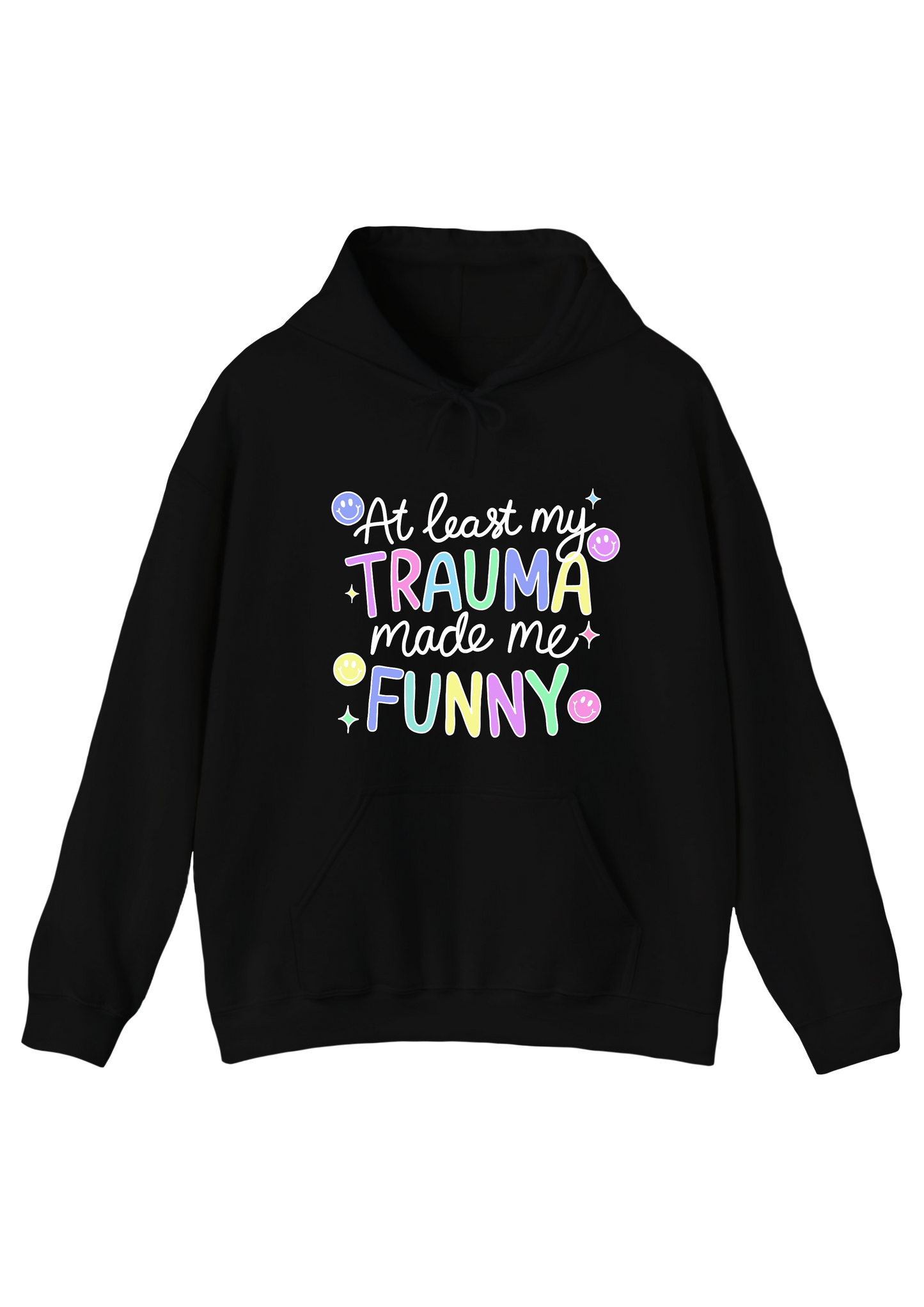 Trauma Black Hoodie