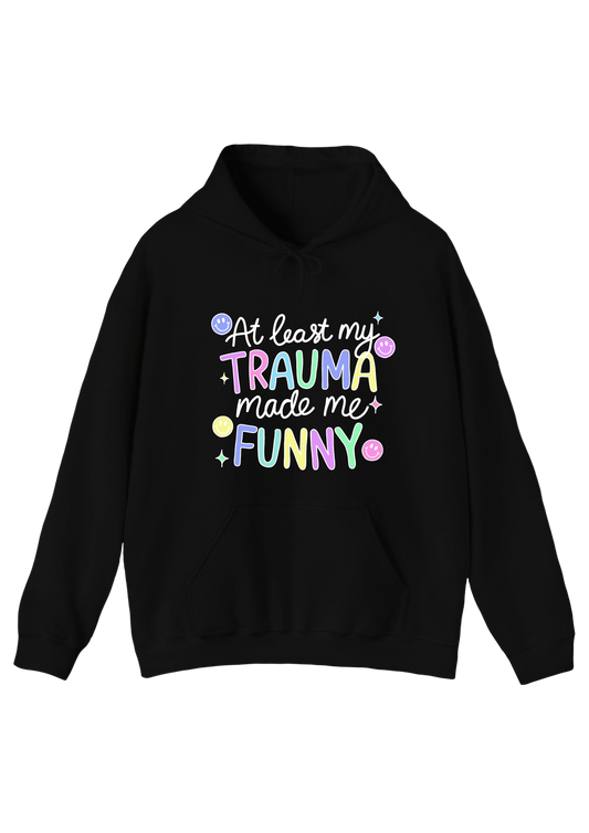 Trauma Black Hoodie