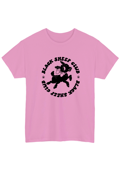 Black Sheep Pink Tee - Puff Berry