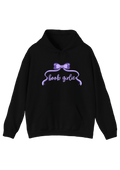 Book Girlie Black Hoodie