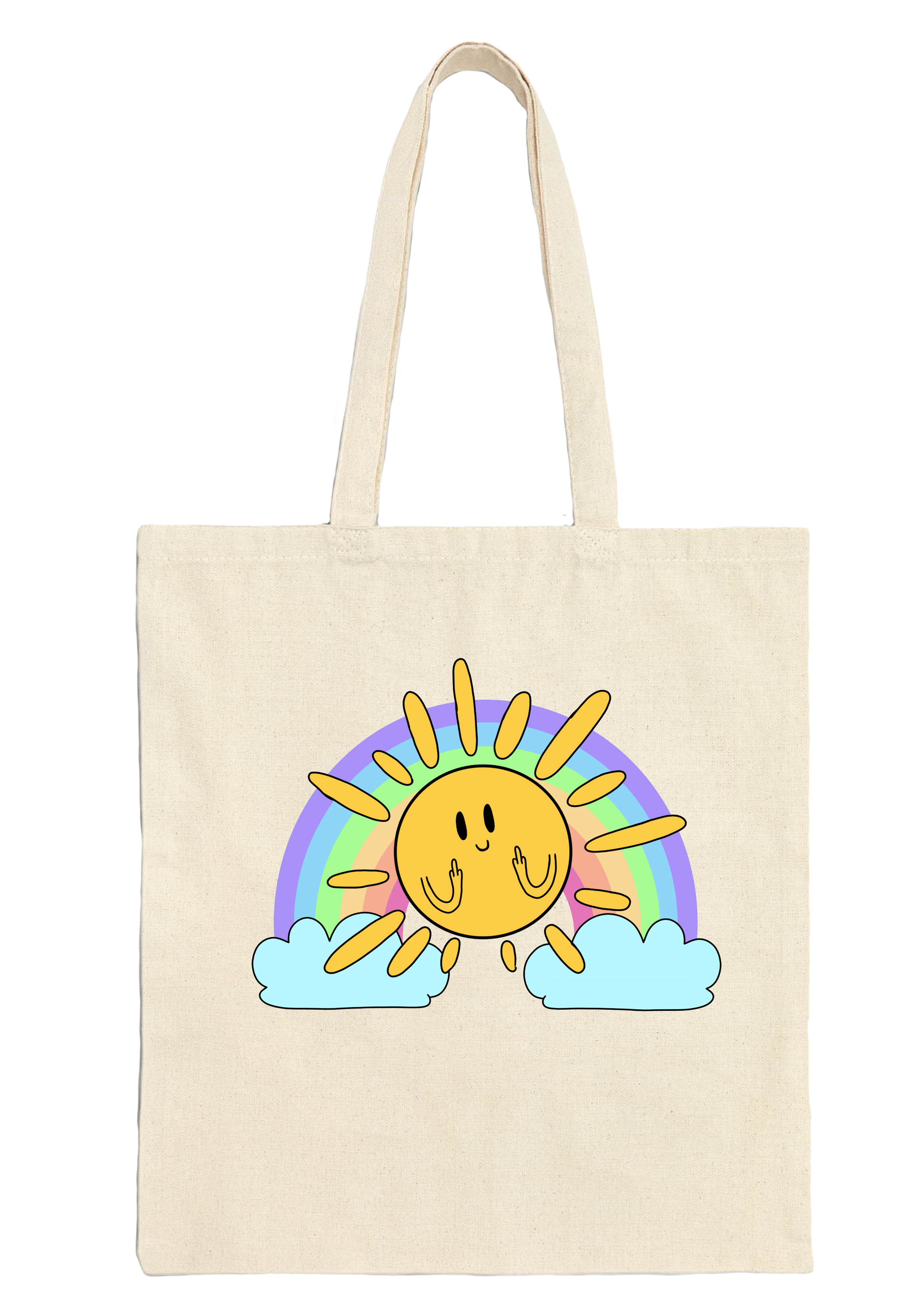 Sunshine Tote Bag - Puff Berry