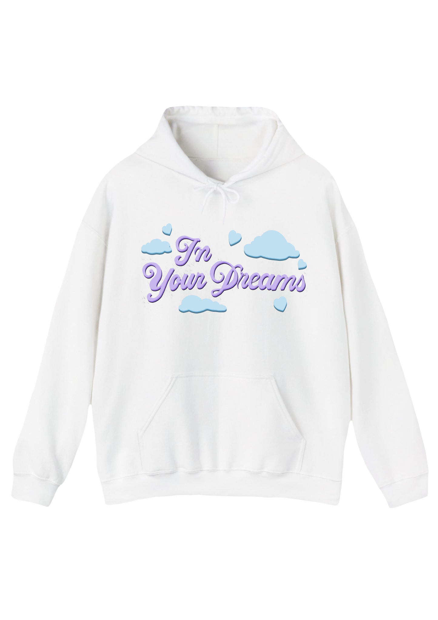 In Your Dreams White Hoodie