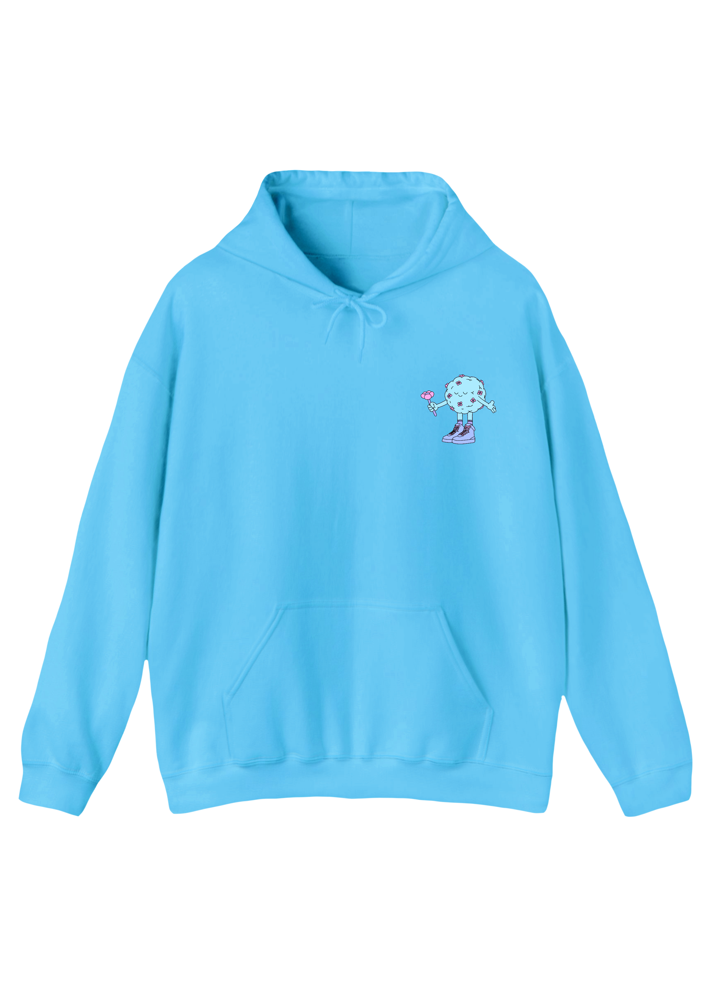 Don't Stress Blue Hoodie