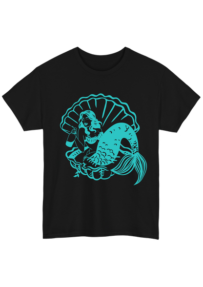 Mermaid Black Tee