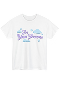 In Your Dreams White Tee - Puff Berry