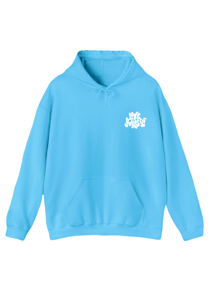 Love Yourself Blue Hoodie