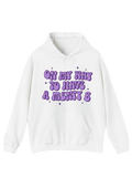 Menty B White Hoodie