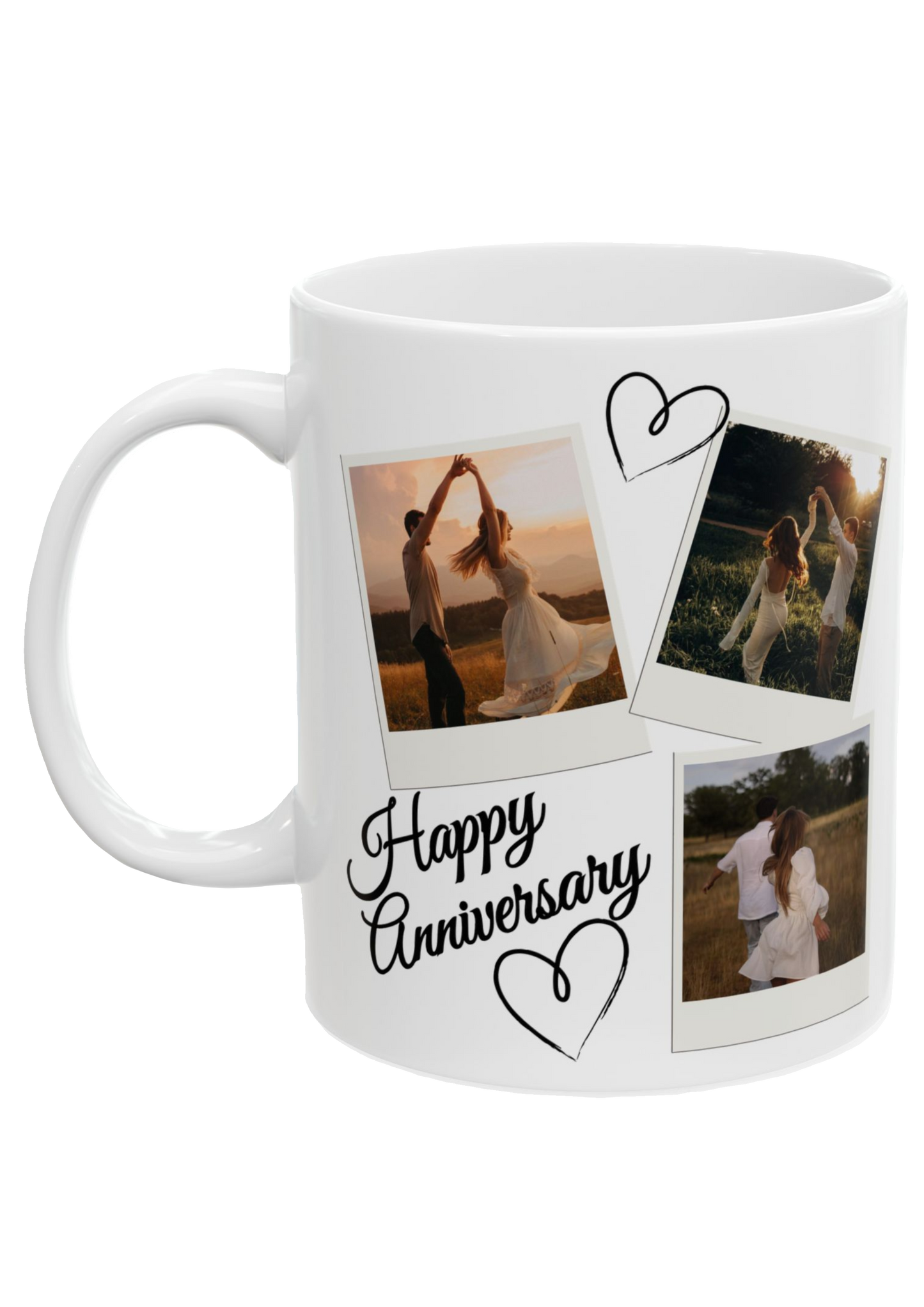 Custom Anniversary Mug - Puff Berry