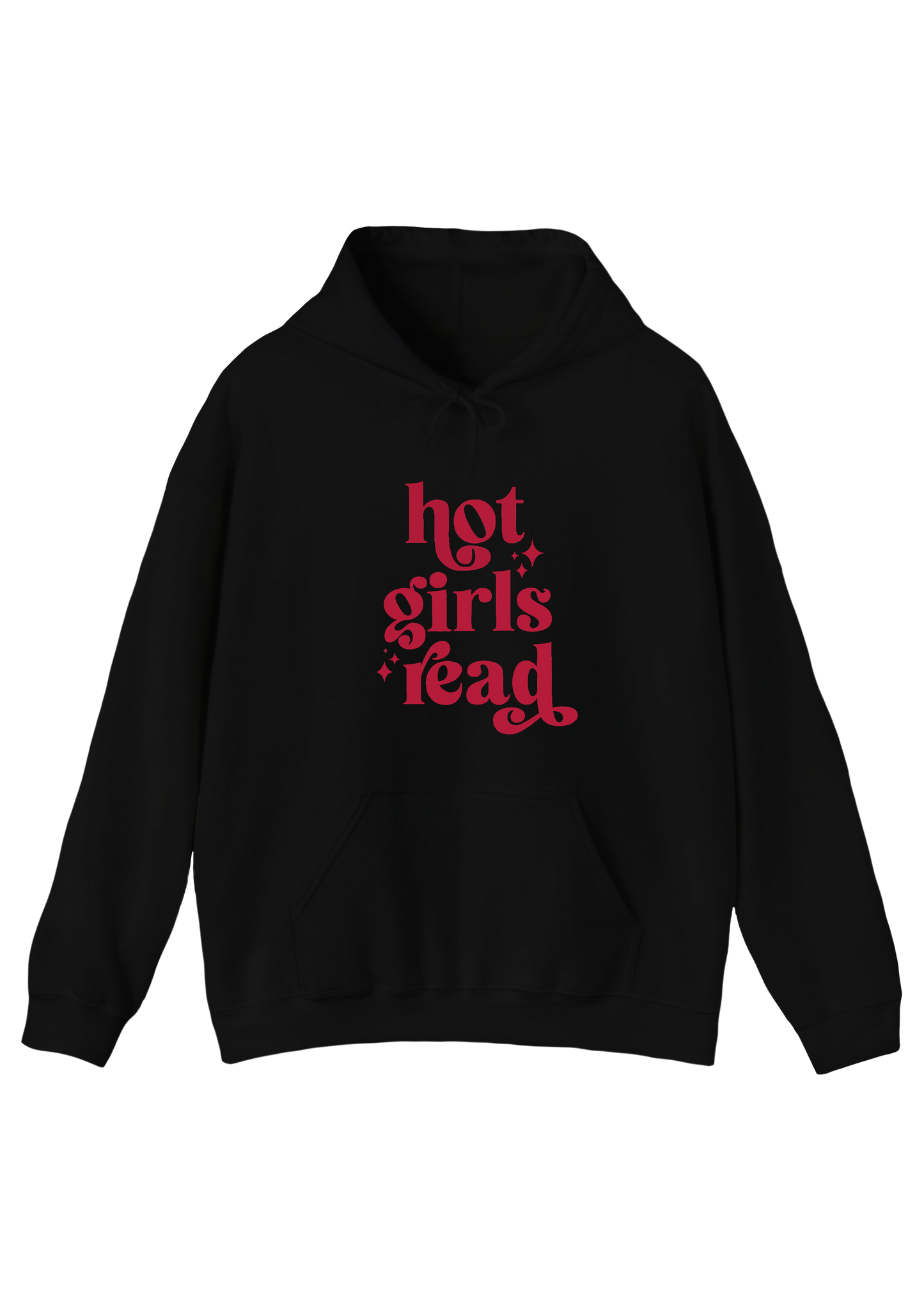 Hot Girls Read Black Hoodie