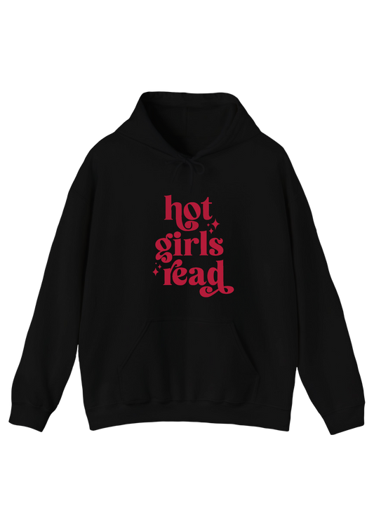 Hot Girls Read Black Hoodie
