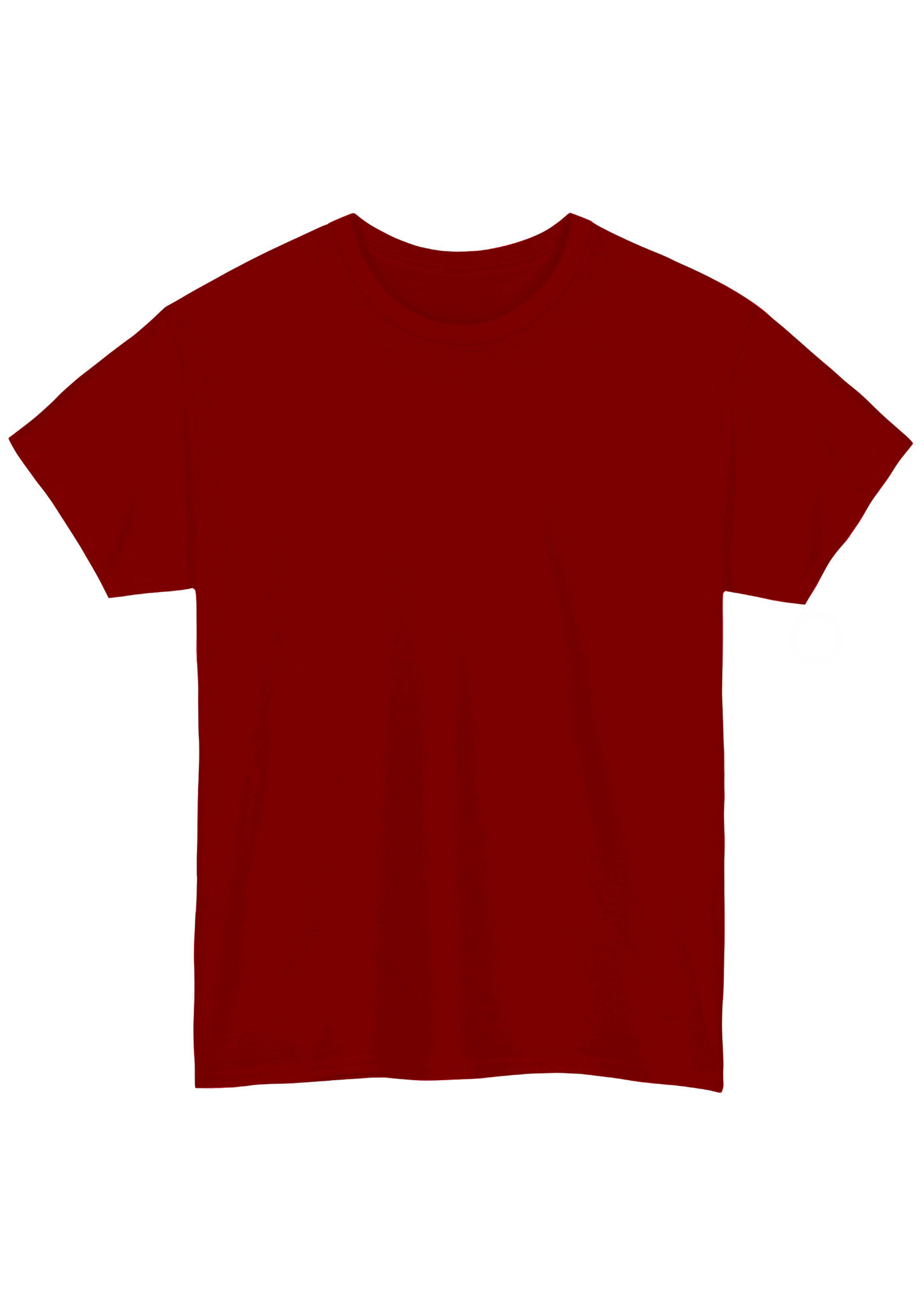 Plain Red Tee - Puff Berry