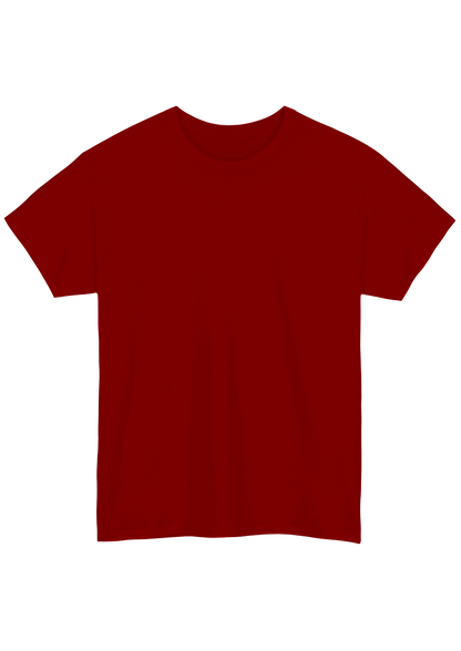 Plain Red Tee - Puff Berry