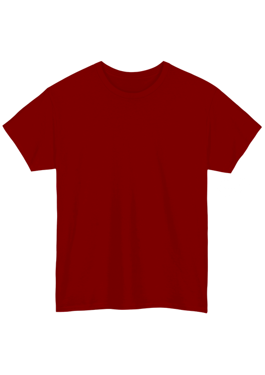 Plain Red Tee - Puff Berry
