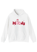 Moody White Hoodie
