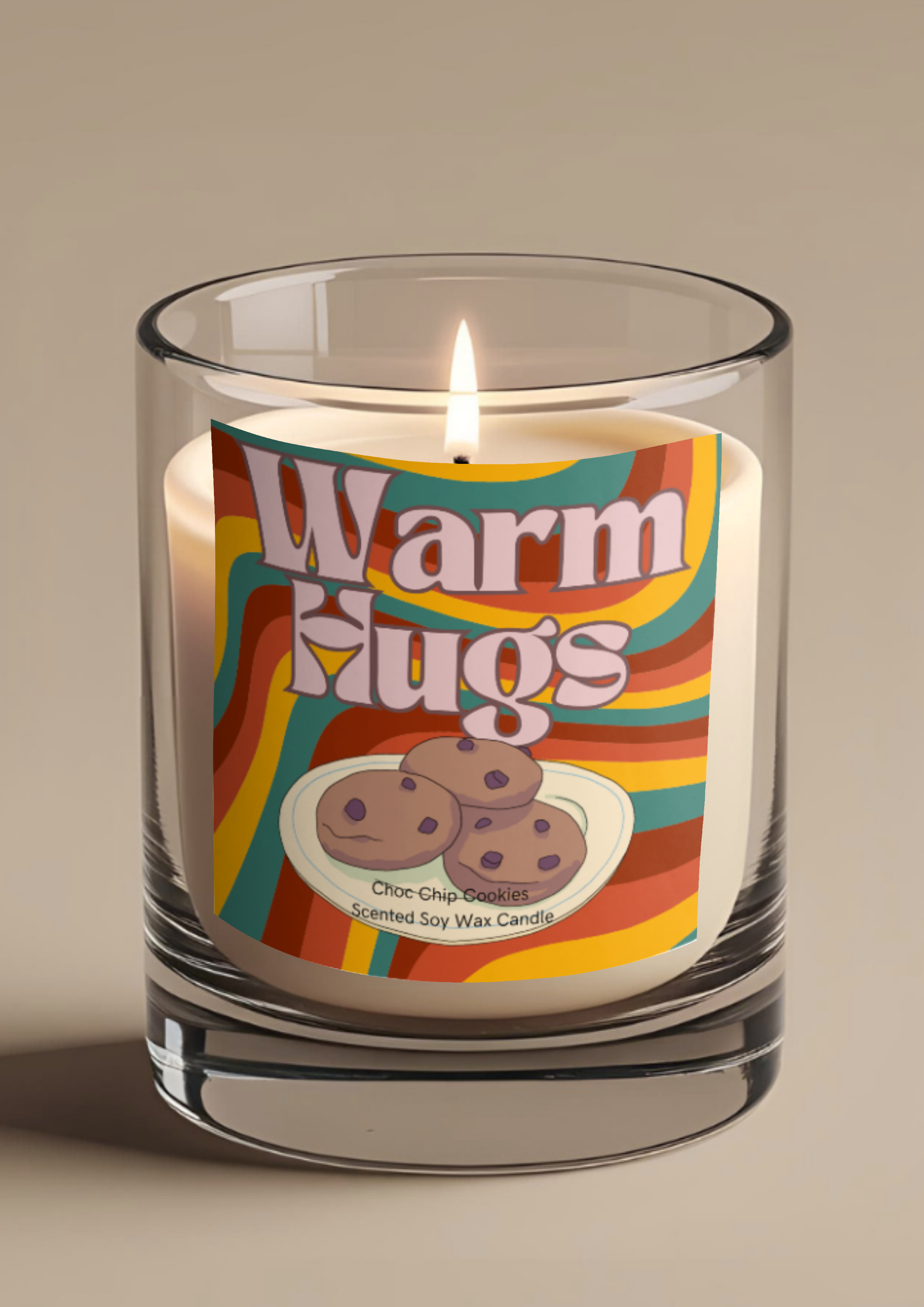 Warm Hugs Scented Soy Wax Candle