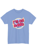 I'm An Adult Blue Tee - Puff Berry