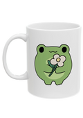 Frog White Mug - Puff Berry