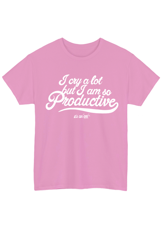 Cry Baby Pink Tee - Puff Berry