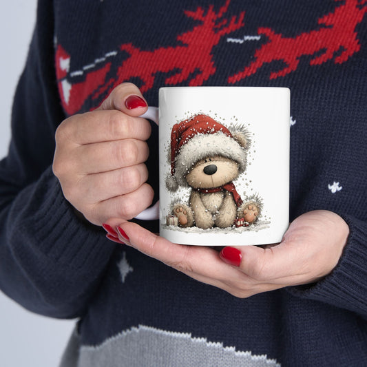 Christmas Teddy Mug