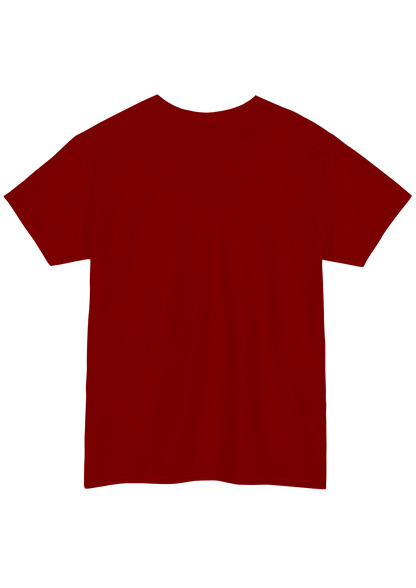 Plain Red Tee - Puff Berry