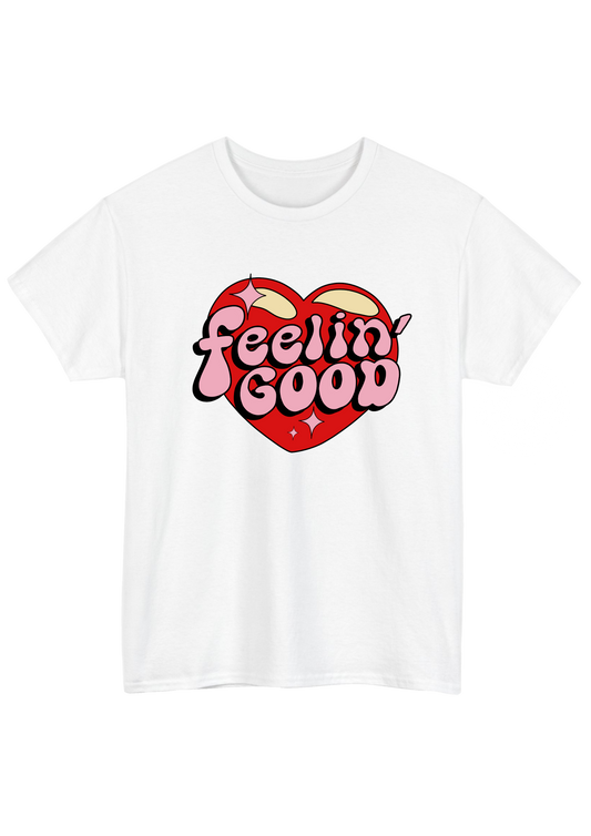 Feelin' Good White Tee