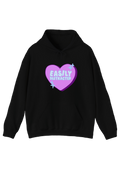 Easily Distracted Black Hoodie
