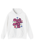 Don't Overthink It White Hoodie