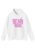 Snacky Snacks White Hoodie