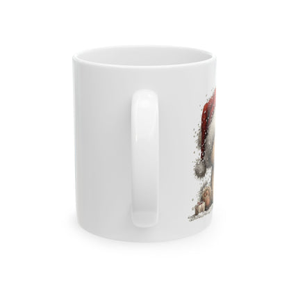 Christmas Teddy Mug