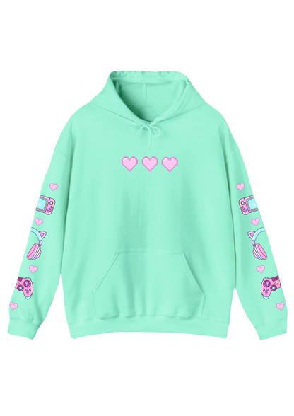 Gamer Girl Aqua Hoodie
