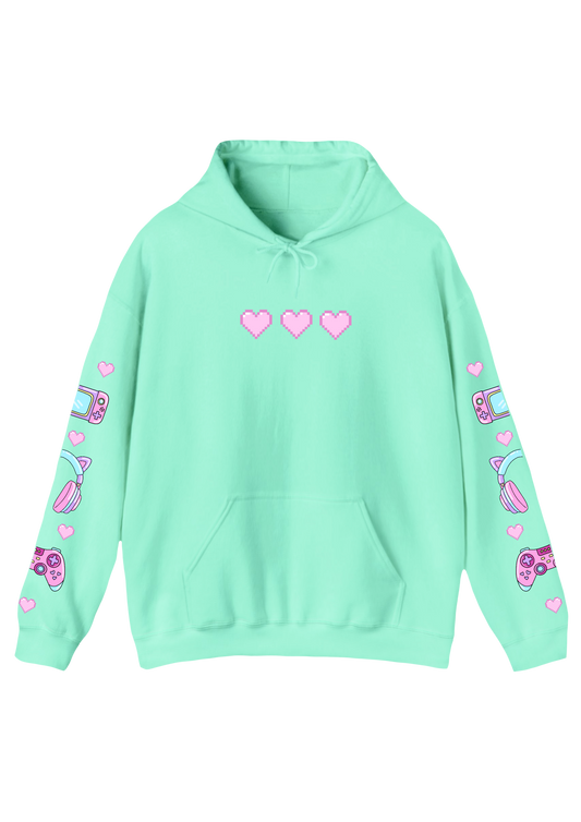 Gamer Girl Aqua Hoodie