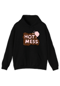 Hot Mess Black Hoodie
