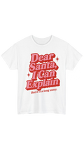 Dear Santa White Tee