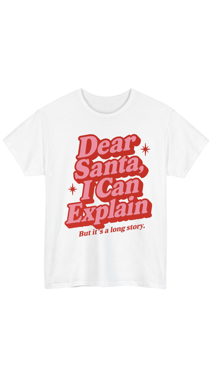 Dear Santa White Tee
