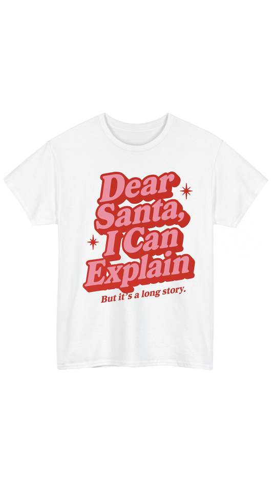 Dear Santa White Tee