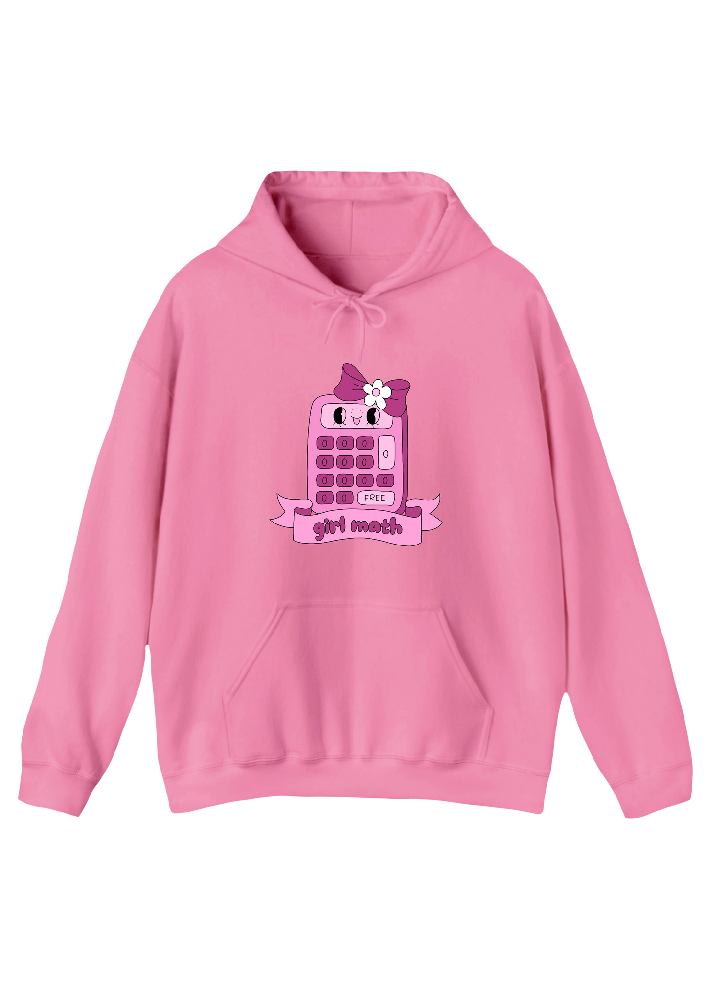 Girl Math Pink Hoodie