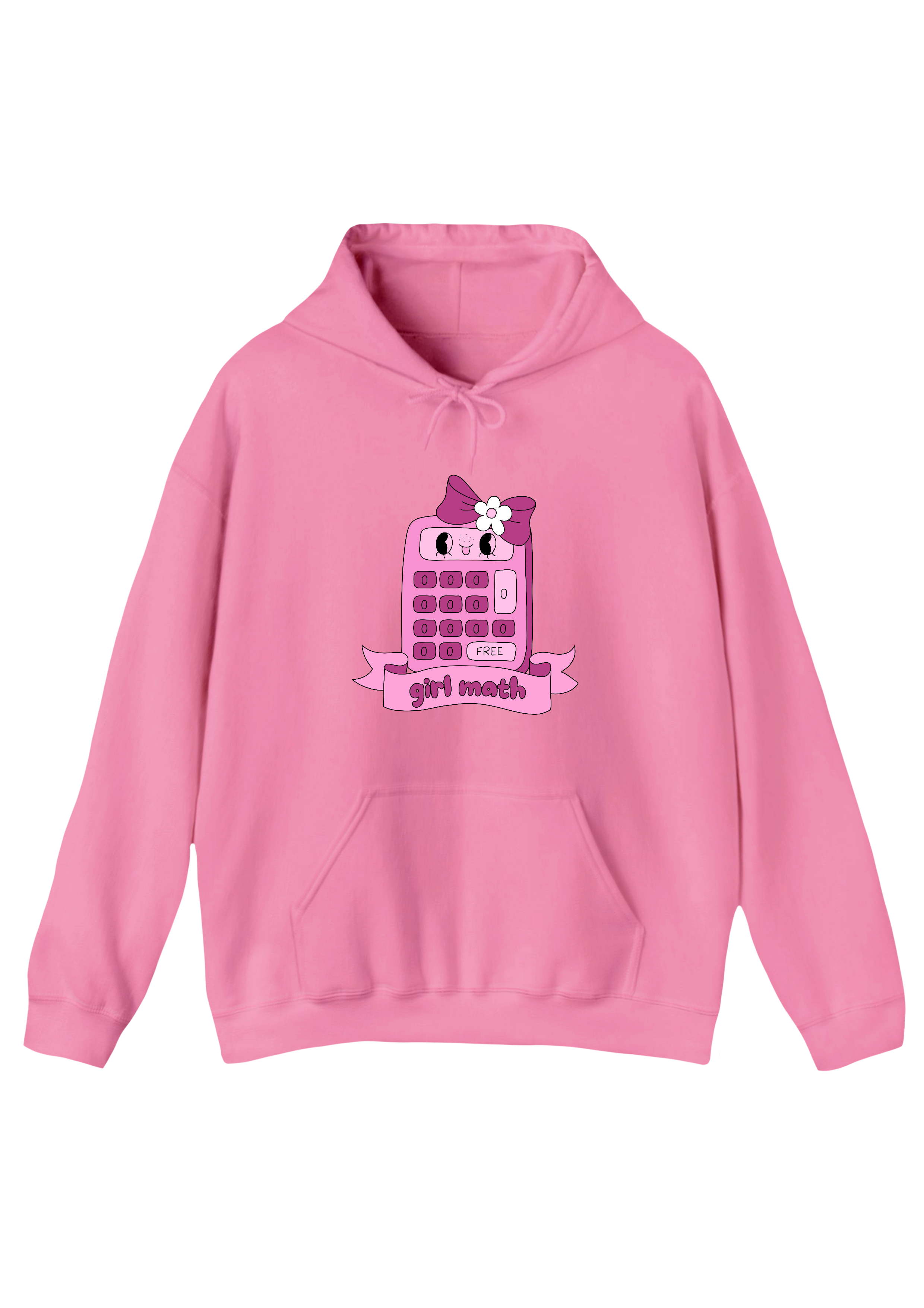 Girl Math Pink Hoodie