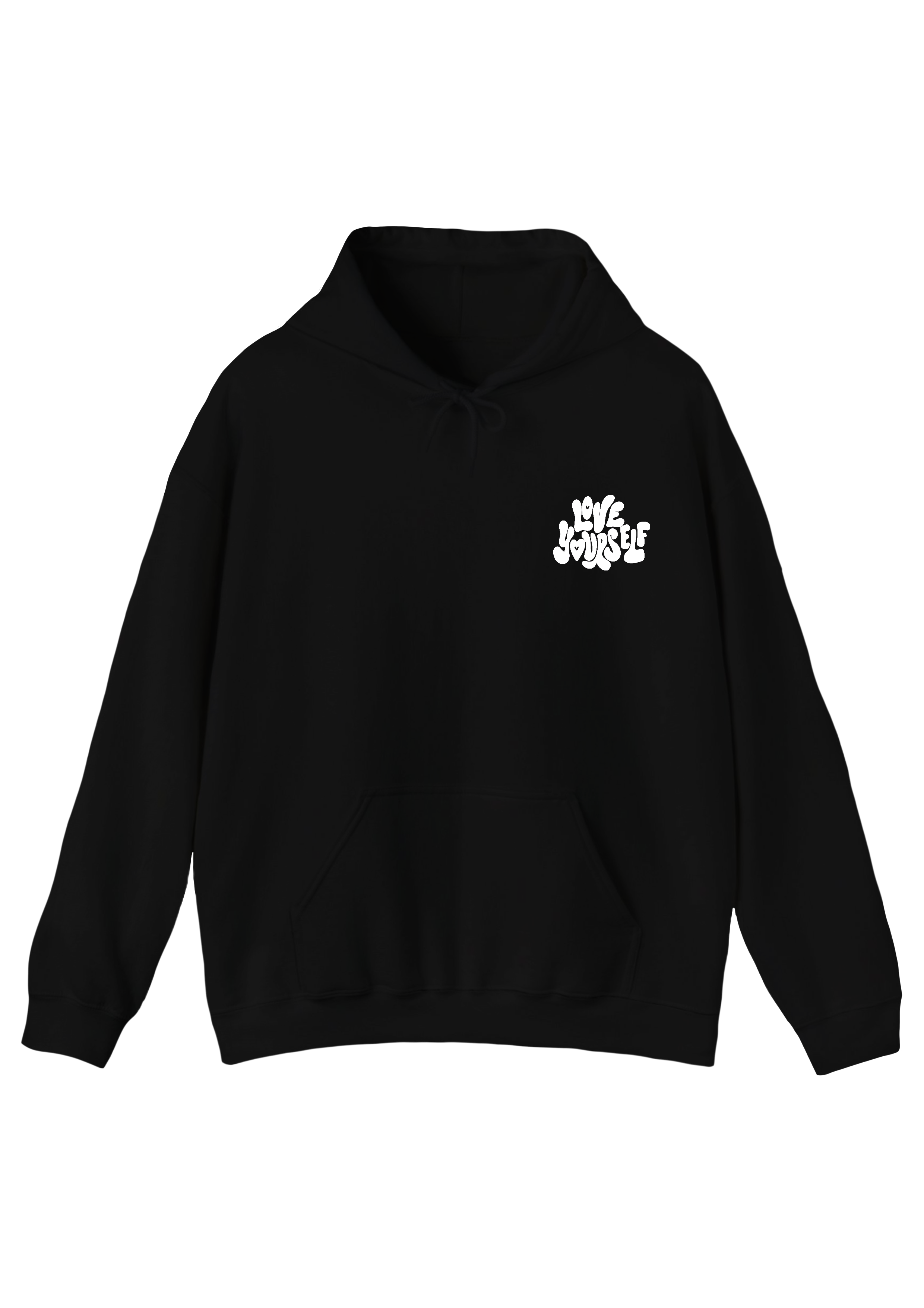 Love Yourself Black Hoodie