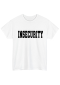 Insecurity White Tee - Puff Berry