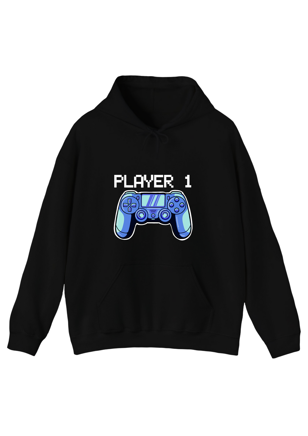 Player 1 Black Hoodie