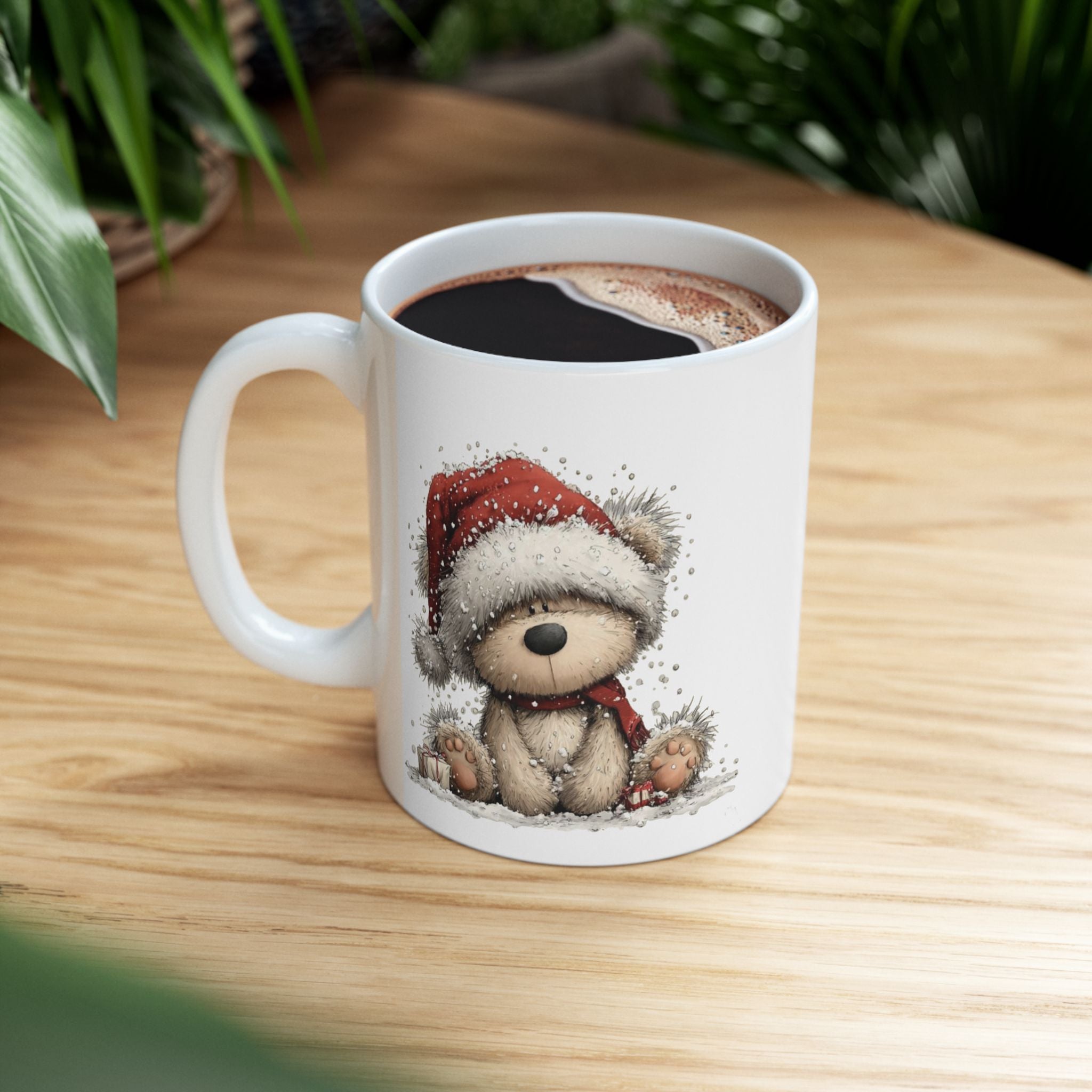 Christmas Teddy Mug